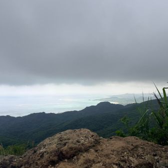 山頂からの景色👀