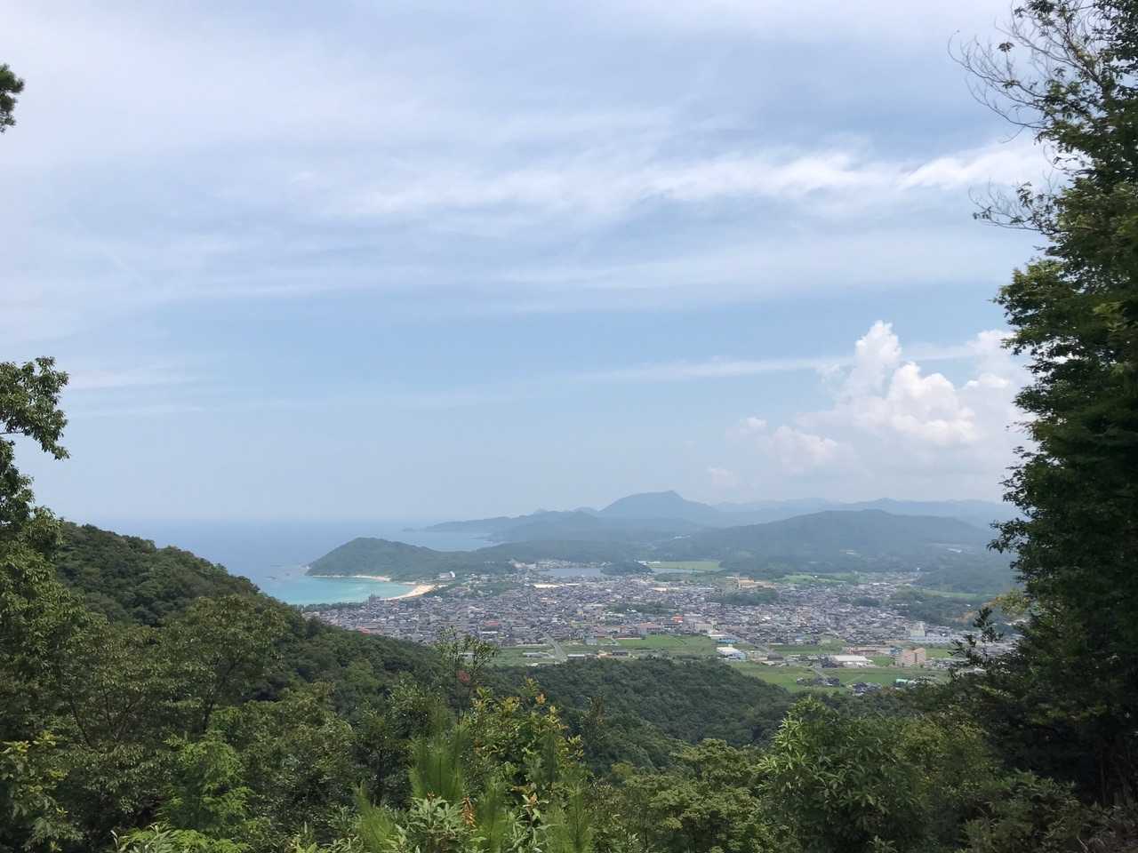 高天山 往復コースの写真