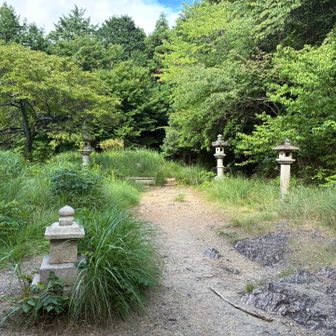 妙見堂の跡