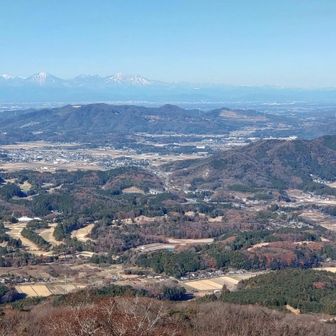 しっかりと日光連山を展望