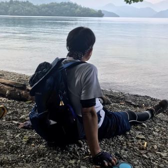 なんちゃって山登り男