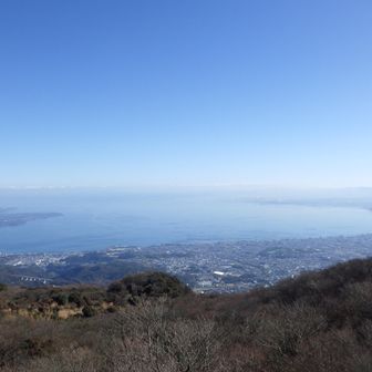 伽藍岳から別府湾