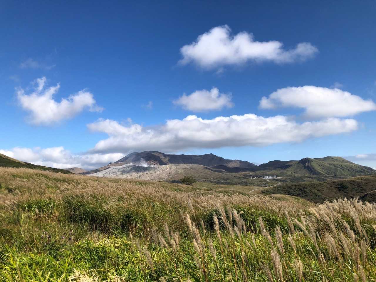 阿蘇山とススキ🌾