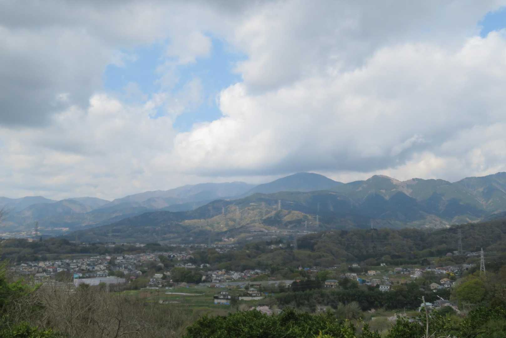 丹沢方面