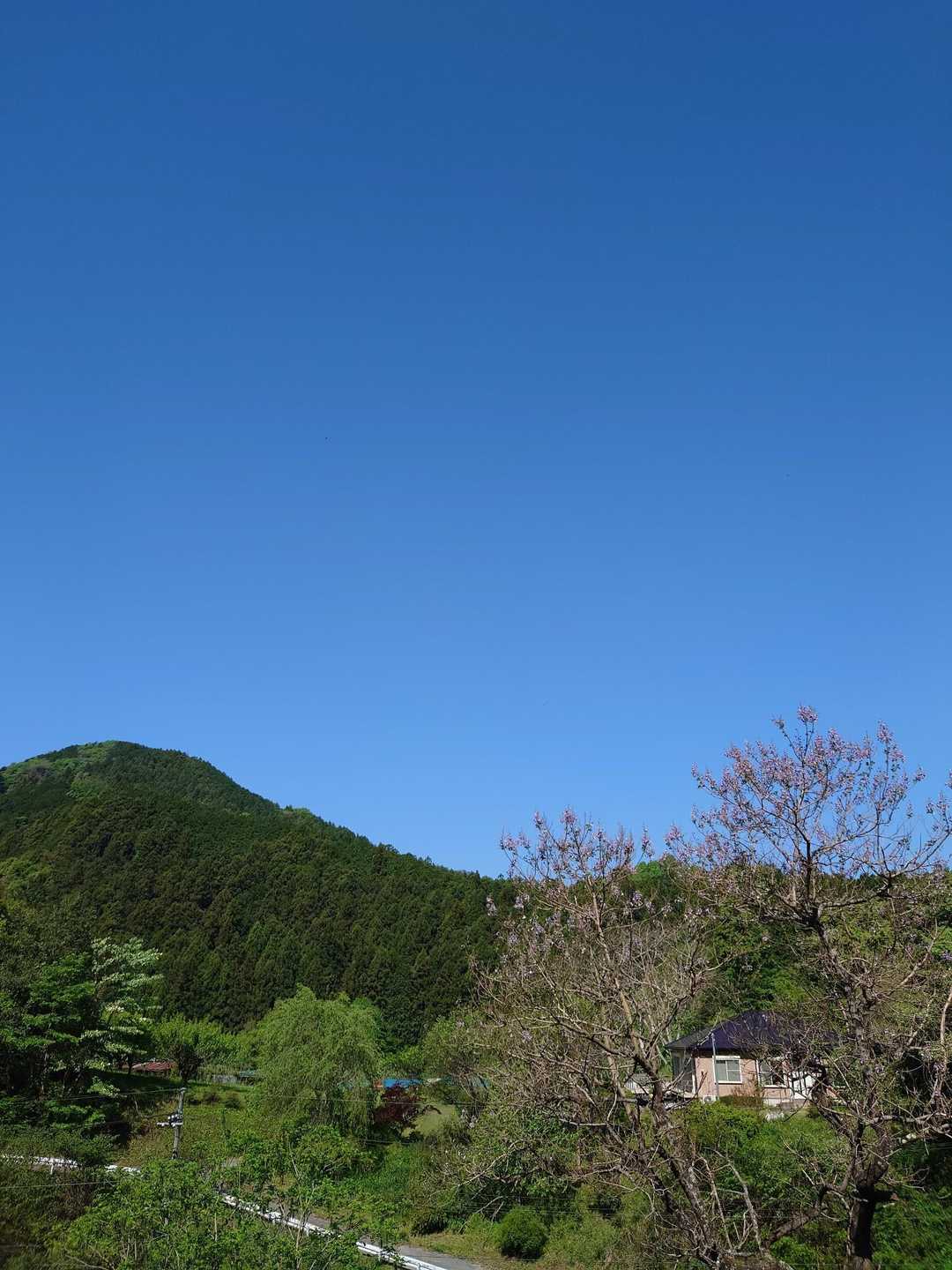 スッキリ朝はスッキリ青空