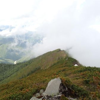 名残惜しいですが、下山