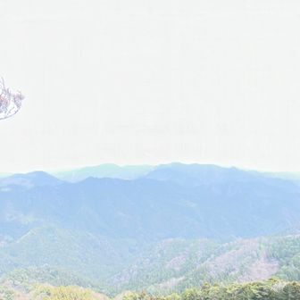 南アルプス方面。