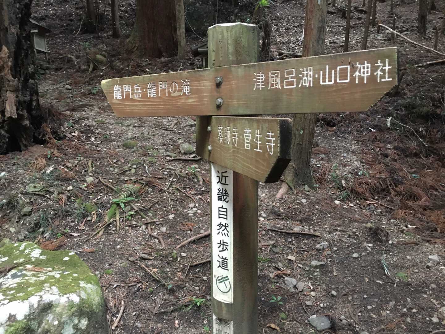 先ずは龍門の滝を目指す👀