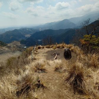 発句石、圧倒的な開放感です
残念ながら大山や相模湾は雲の中