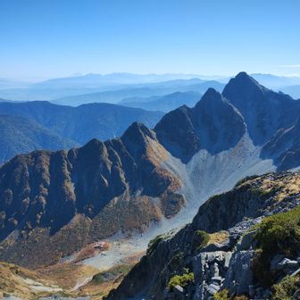 いつか登りたいな〜。前穂北尾根！