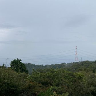 でも景観は曇っててイマイチ。
