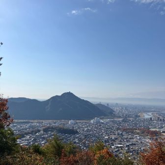 金華山の見晴らし抜群