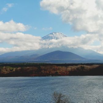 精進湖からは綺麗に富士山🗻が
見られました😊