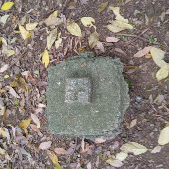 三角点と間違うが、ここには三角点は無し