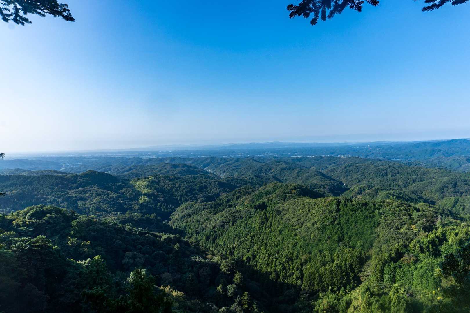 西金砂神社-西金砂山-地割 往復コースの写真