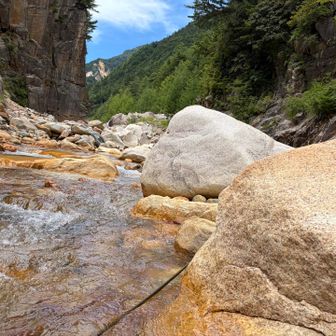 第三吊り橋跡かな
今は全ての吊り橋が流されてしまってます
