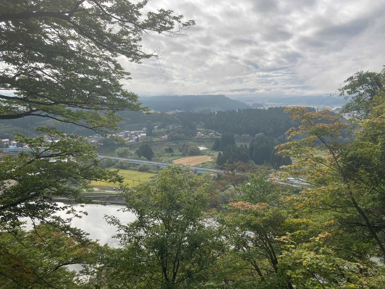 八向楯跡からの眺望🪟