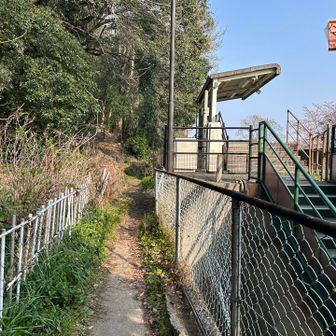 JR栗林公園北口駅の横が登山口