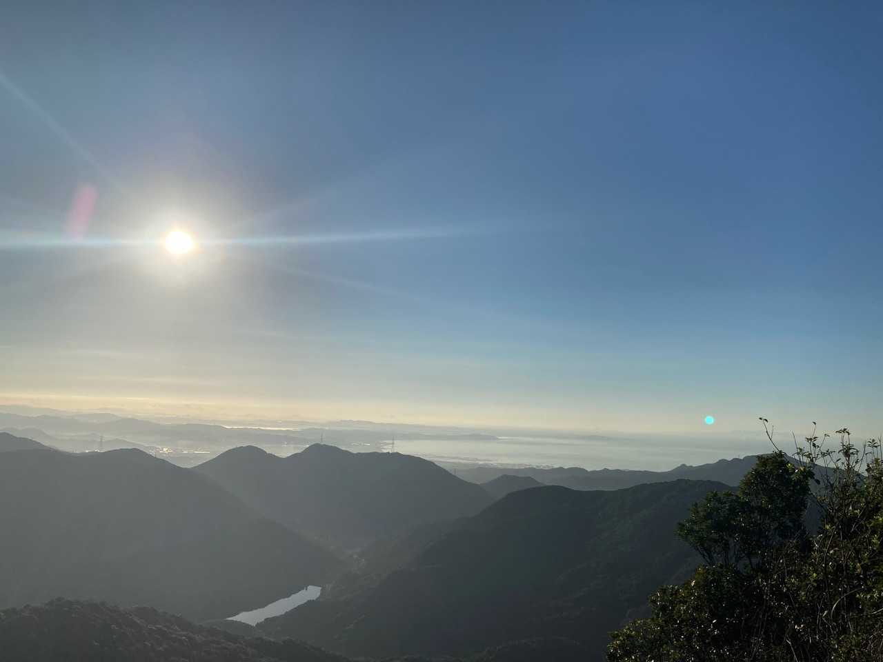雌鋤先山-鋤先山-竜王山 往復コースの写真