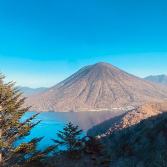 一日中 男体山眺めてた