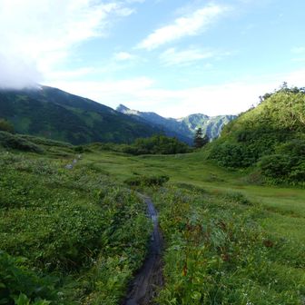 水平道を快適に歩いていきます