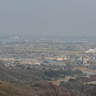 今しか見られない春霞の一望🌸