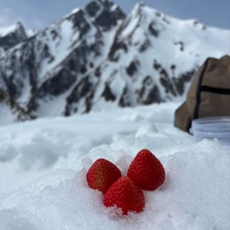 「菱」食べちゃった🤣