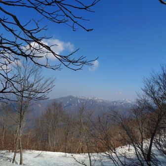 イカツイ山が観えますね