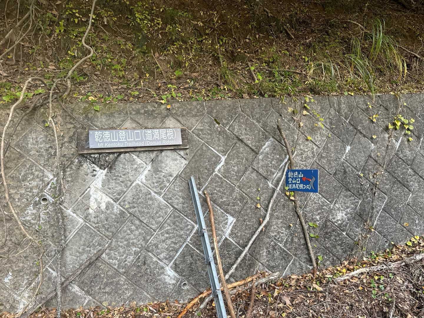 おしゃべりに夢中で登山口を見逃す失敗🫣
そのまま降っちゃうところでした🤭