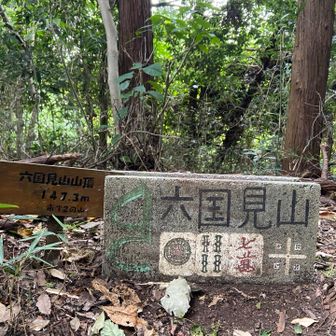 地味な山頂