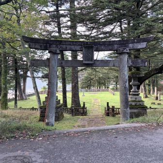 赤城神社跡地⛩️で本日ラスト！ハイクしがいのある赤城山でした🙇‍♀️⛰️⛩️