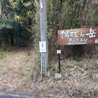 🐴い！字体の案内板です❣️
赤①から始まり、山頂で⑩でした。
各板に、山頂まで残りの、mが書いてあり、目安になります。
