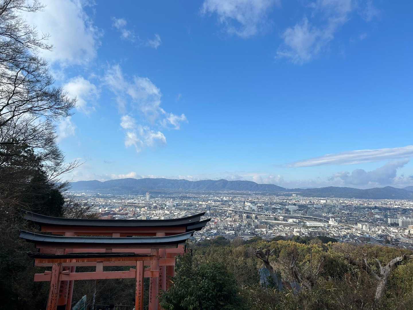 朝は曇っていたのに、青空見えたよ