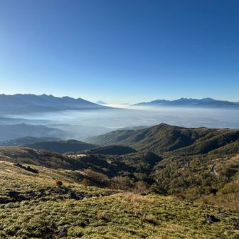 雲海に浮かぶ　八ヶ岳　富士山　南アルプス✨
憧れの山々が一望🤩