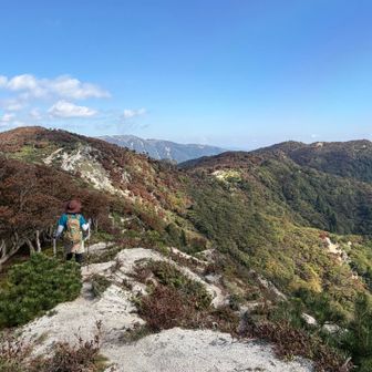 八風峠へ