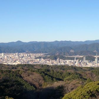 静岡市街地方面