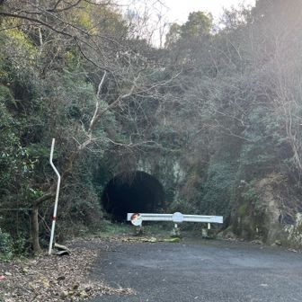 ニ弁当峠
前回はトンネル上をショートカットしましたが、
今回は正規ルートのロードを歩いてみます