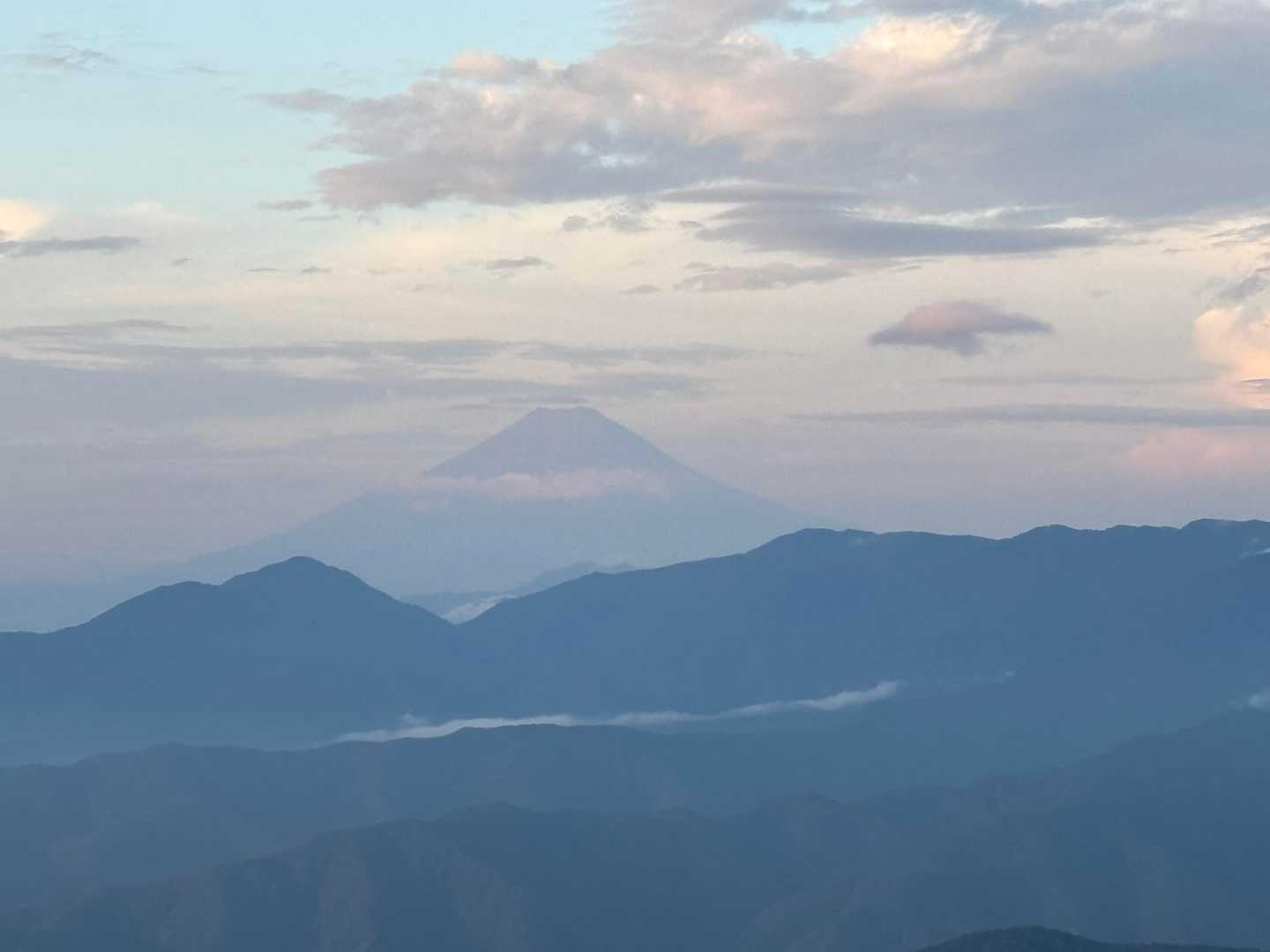 雲取山だけに、。