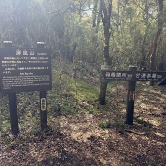 屏風山をやっつけた。