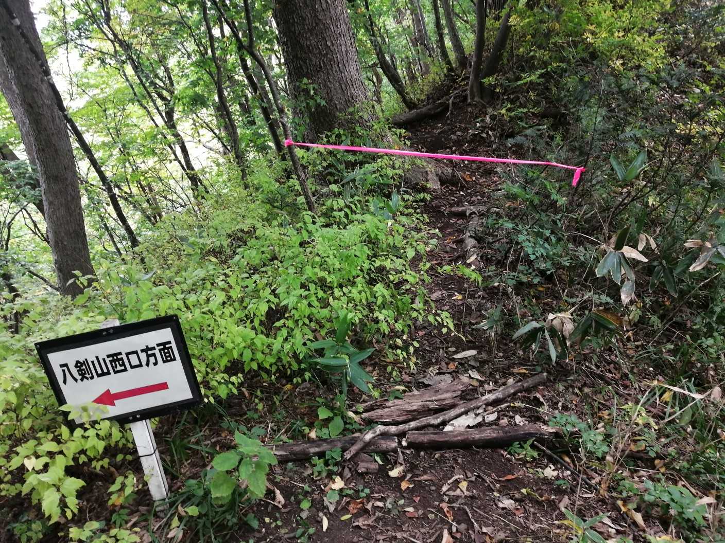 外山に行こうと思いましたが、バリケードが…😭諦めて下山します。