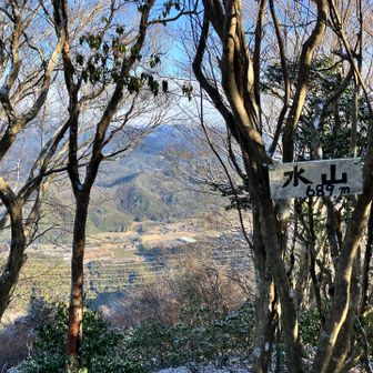 激坂をクリアして程なくすると、水山ピーク