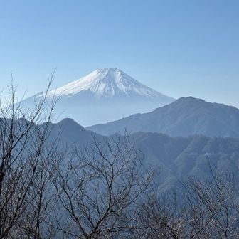 富士山真正面です。