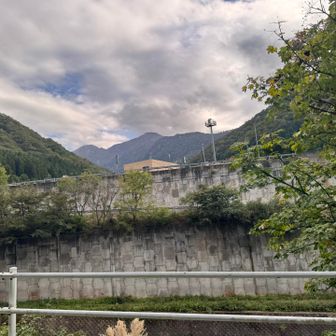そんな景色を眺めながらのクールダウン