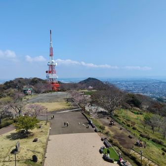 展望台の1番上からの眺め✨
周り中見渡せます。