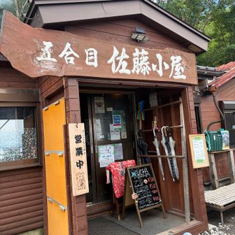 コーラなど400円
佐藤小屋上にある小屋は500円