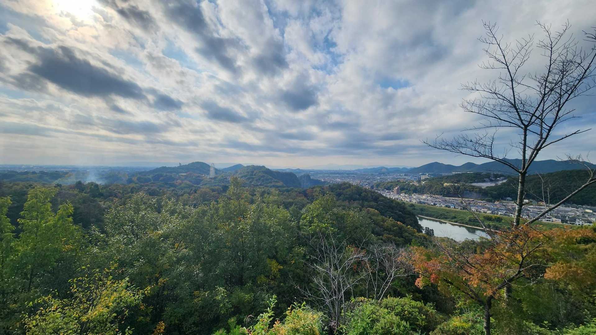 寂光院-継鹿尾山-石原登山口-大平山 縦走コースの写真
