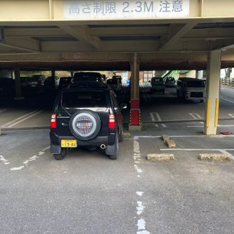 夜中に自宅を出て早朝駐車場へ到着。
