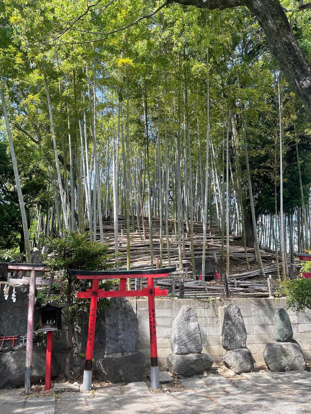 瓢箪山稲荷神社
瓢箪の形をした
瓢箪山古墳らしい🧐