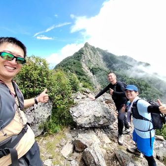 鋸岳の雄姿の見納め