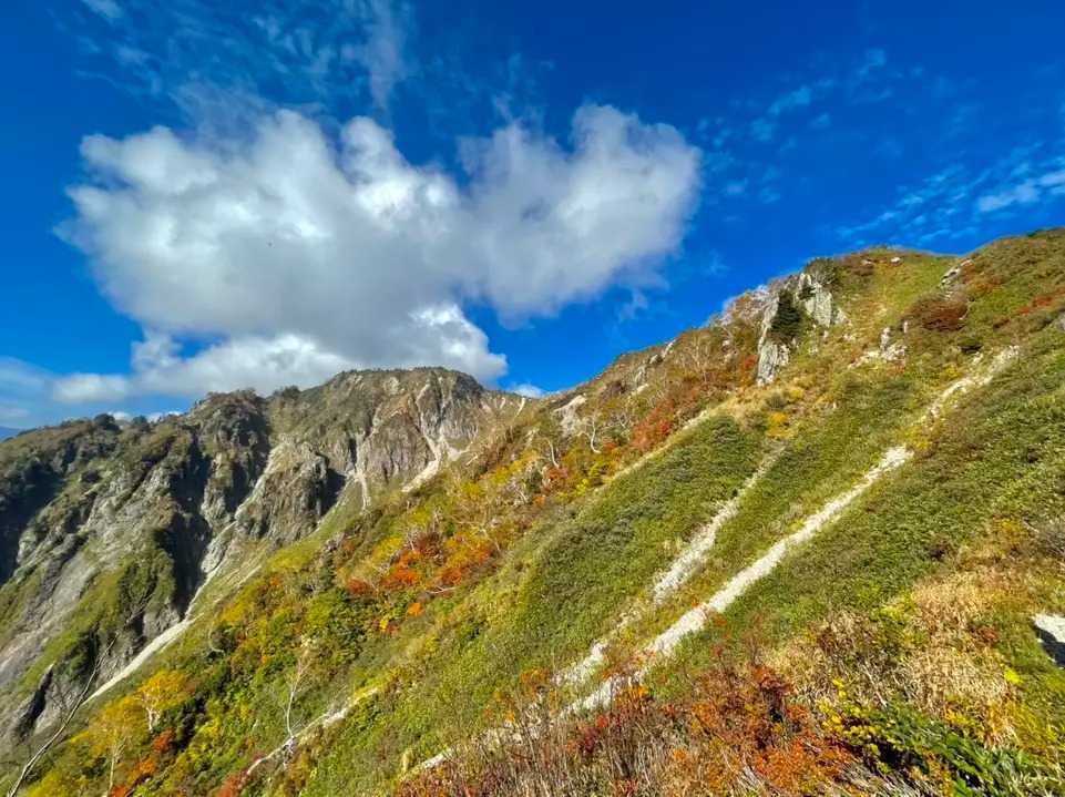 三方崩山の写真